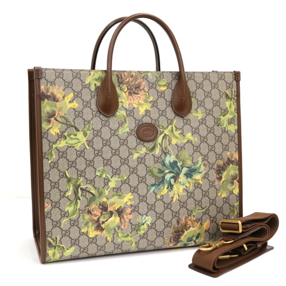 Gucci Medium G Brown Interlocking Bag - image 5